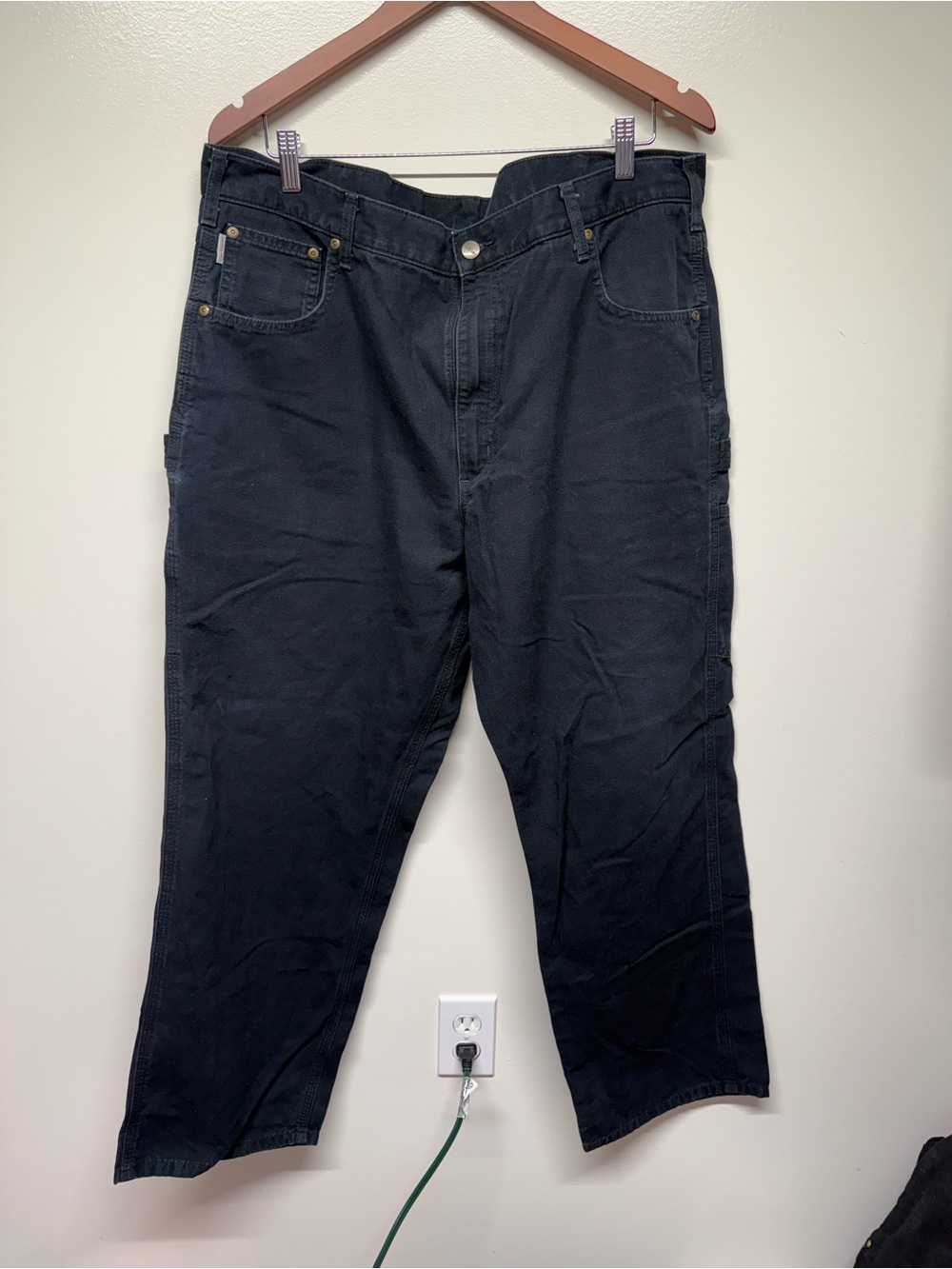 Carhartt Men's Relaxed Fit Jeans in Black